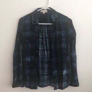 Cloth and Stone Burnout Flannel